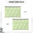 thumbnail image 2 of Hirioo Cute Frogs for Paper Reusable Cosmetic Bag Zipper Encouragement Travel Pouch Toiletry Bag for Women Girls, 2 of 7