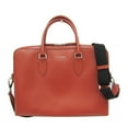 thumbnail image 1 of Pre-Owned Burberry Business Bag 4031450 Men,Women Leather Briefcase,Shoulder Bag Red... (Good), 1 of 11