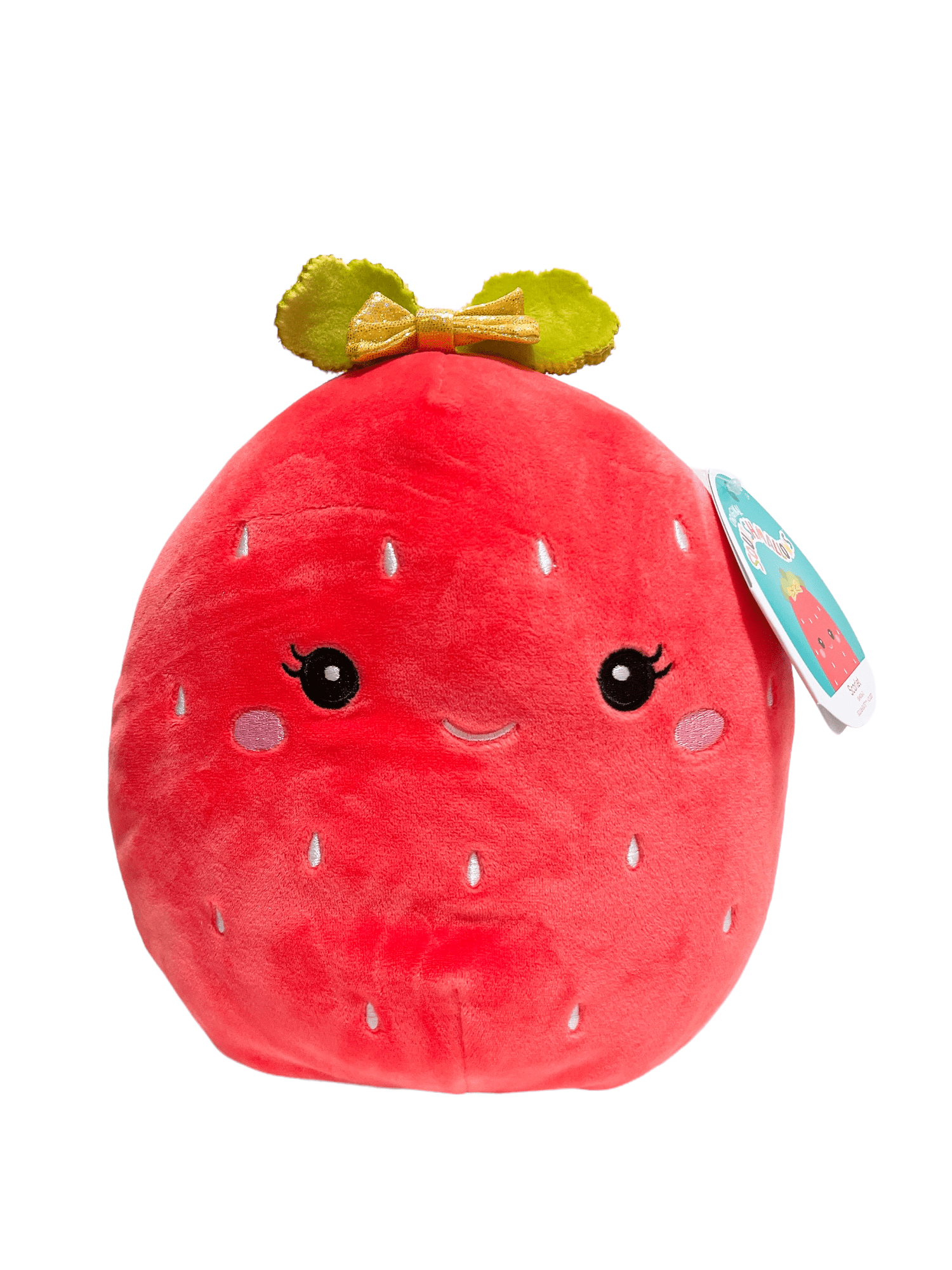 Squishmallow Scarlet Strawberry 8" Plush Pillow Toy Fruit Soft RARE HTF EUC 2019 for sale online 