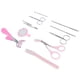 thumbnail image 5 of Pinzas para Recortar Cejas, rizador de pestañas, Extractor de acné, afeitadora para Cejas, afeitadora, removedor de Vello Facial, Kit de Aseo Facial para Mujeres, 5 of 5