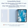 thumbnail image 2 of Funda para iPad con teclado JKSML para iPad 11/10th Gen 11 pulgadas, 2 of 8