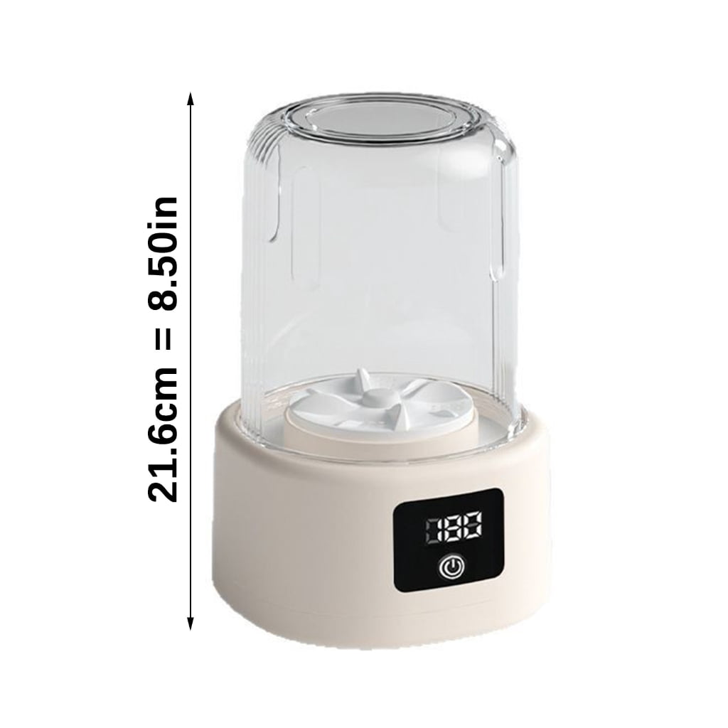 Rechargeable Handheld Washing Machine for Travel Home Use 4000mAh Battery Delicate Garments Baby Clothes Laundry Device
