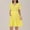 Yellow, variant on pstuiky Pregnancy Dress, Women Fashion Casual Comfort Solid Color Button Pregnant Short Sleeve V-Neck Dress Maxi Dress Maternity Clothes