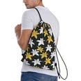 thumbnail image 3 of Kdxio Lilies Flowers Print Drawstring Backpack Bag,Waterproof Draw String Back Sack, Gym Drawstring Bags Swim Bag For Unisex, 3 of 9