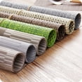 thumbnail image 4 of CAROOTU 6PCS Placemats Heat-Resistant Stain Resistant Anti-Skid Washable Table Mats Square PVC Placemats, 4 of 6