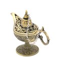 thumbnail image 2 of Advancent 1 pieza tradicional ahueca hacia fuera el cuento de hadas Aladdin lámpara mágica Wishing Tea Pot Genie lámpara Vintage Retro juguete Decoración del hogar No.02, 2 of 5