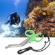 thumbnail image 4 of Tijeras De Buceo, Tijeras De Buceo Universales Fáciles De Usar, Seguridad 2 En 1 Para Accesorios De Buceo Higoodz Otros, 4 of 8