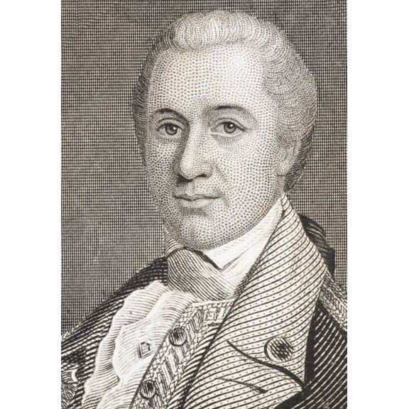 Otho Holland Williams 1749 - 1794 Brigadier General During The American Revolutionary War From The Book Gallery Of Historical Portraits Published C1880 Canvas Art - Ken Welsh Design Pics (24 x 34)