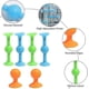 thumbnail image 4 of 22 Pcs Pop Darts Soft Silicone Pop Darts Game Set With 2 Orange Objectives Sticky Toys Indoor Outdoor Sports Throwing Games Pop Darts Sucker, 4 of 5