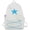 White, variant on Preppy Backpack Cute Stars Pattern Korean Style Backpack Aesthetic College Backpack for Work Travel,Green