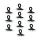 thumbnail image 5 of 50 piezas de cuerdas elásticas con ganchos con ganchos en forma de S, correas de lona de goma retráctiles multiusos de 21 pulgadas para equipaje y, 5 of 8