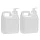 thumbnail image 1 of 2PCS 1L Botellas de bomba de líquido de esterilización Plástico Líquido Cosméticos Contenedor de almacenamiento químico (Blanco), 1 of 6