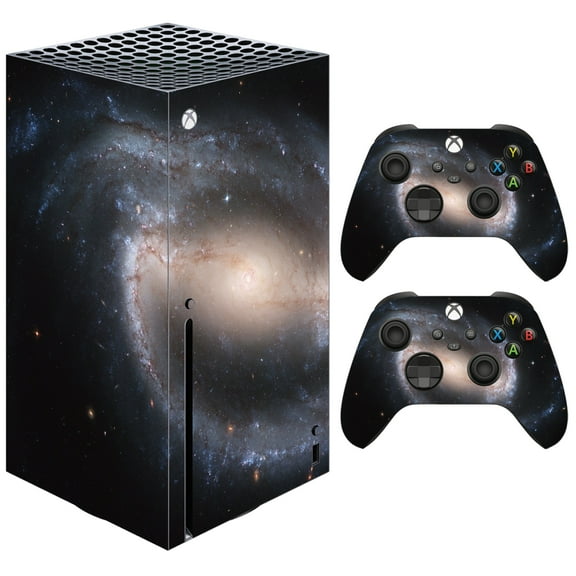 VWAQ Space Skin For Xbox Series X Console and Controllers - Galaxy Vinyl Wrap To Fit Xbox Series X - XSRSX5 [video game]