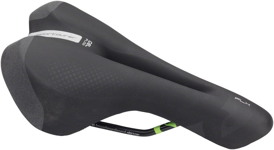 Selle Vtt Homme Selle Italia A3 Gel Flow - Selle Vélo Confort Gel, Trou Anatomique, Résistante à L'eau, Adaptée à Tous Types De Vélo - Noir Selle Italia Slr - 4