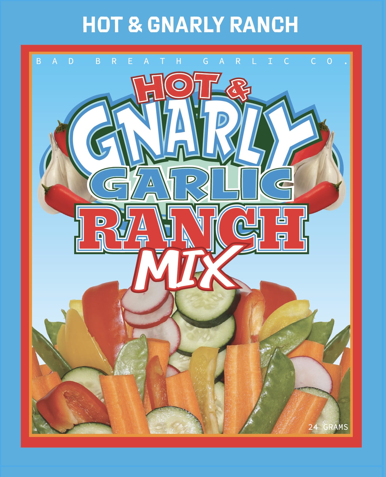 Hot & Gnarly Garlic Ranch Mix & Seasoning