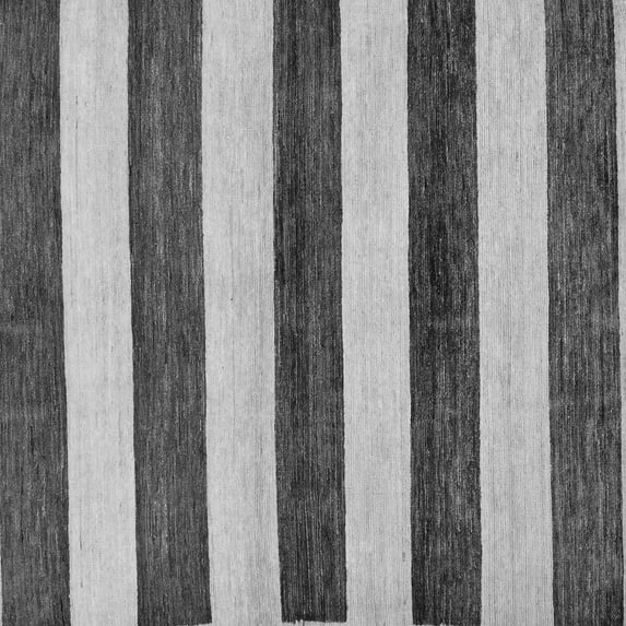 Ahgly Company Indoor Square Abstract Gray Modern Area Rugs, 6' Square
