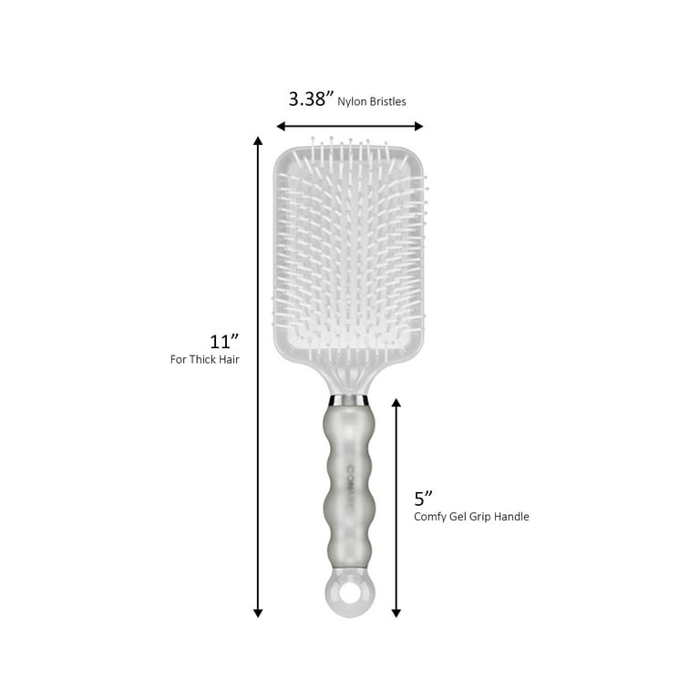 Conair gel grip paddle brush online