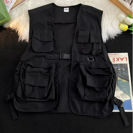 DiMaddie Fishing Vest Fishing Vests With Pockets Cargo Vest Travel Vest Utility Vest Camping Vest Fly Fishing Vest Hiking Vest For Men