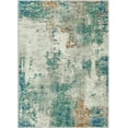 thumbnail image 4 of Moynesa 5'x7' Modern Abstract Area Rug,5x7FT Rugs for Living Room, Washable Accent Bedroom Rug Non-Slip Non Skid, Indoor Floor Contemporary Carpet for Kitchen Bathroom Laundry Green, 4 of 7