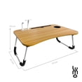 thumbnail image 2 of Mesa Plegable para Laptop Cama Con Lampara y ventilador beige PEQUEÑO, 2 of 7