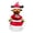 Brown, variant on Brown Christmas Snowman Reindeer Plush Hat Music Swaying Toy For Holiday Party Decor