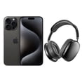 thumbnail image 1 of iPhone 15 Pro Max 256GB Negro CHIP Reacondicionado más Diadema Genérica, 1 of 6