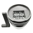 thumbnail image 4 of Stainless Steel Nut Grinder for Almonds Walnuts Pecans - Handheld Manual Food Chopper with Non-Slip Ergonomic Handle - Kitchen Gadget for Smoothies Salads Baking Toppings - ABS Durable Design 12x16cm, 4 of 9