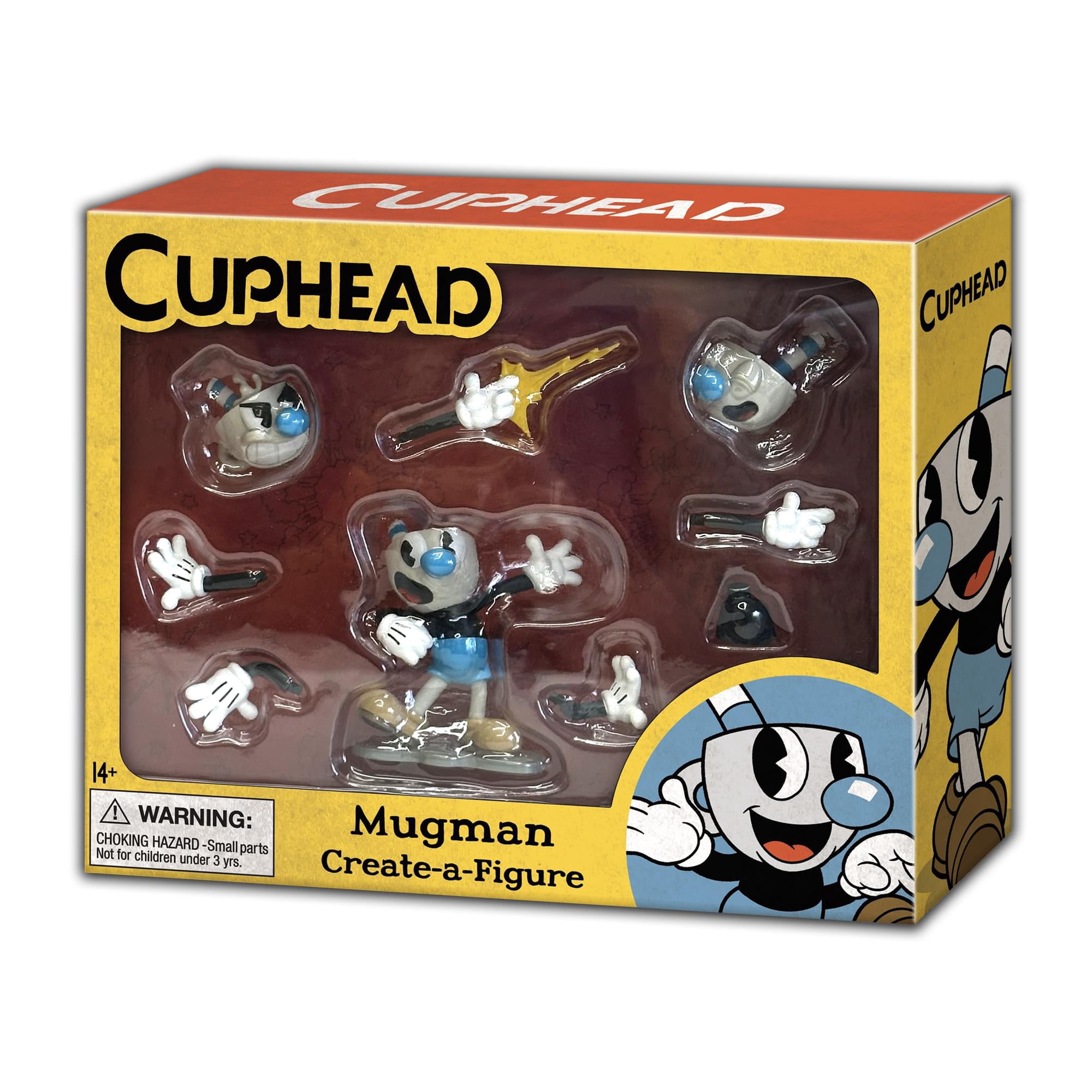 Cuphead Create-A-Figure 3-Inch Mini Figure | Mugman - Walmart.com