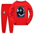 thumbnail image 4 of Addams-Pijama de dibujos animados para niños, ropa de dormir familiar para niños, ropa de casa para niñas, ropa de dormir de Navidad, novedad, 4 of 4