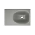 thumbnail image 5 of Lisse 24" Rectangle Concrete Wall-Mount Bathroom Sink in Dark Grey, 5 of 12