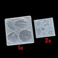 thumbnail image 6 of Osdhezcn Flower Leaves Earrings Epoxy Resin Mold DIY Crafts Necklace Keychain Casting Tool Jewelry Pendant Silicone Mould, 6 of 10