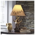 thumbnail image 2 of Signature Design by Ashley Derek Poly Table Lamp in Brown (Set of 2), 2 of 5