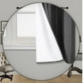 thumbnail image 2 of 2 PANELS SILK BLACKOUT THERMAL GROMMET FOAM LINED WINDOW CURTAIN DRAPE BLA#, 2 of 4