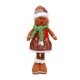thumbnail image 4 of Muñeco de hombre de jengibre con piernas estirables de Navidad, muñeco de jengibre con patas largas, adornos navideños para patio de pared, niños y sombrero de color, 4 of 9