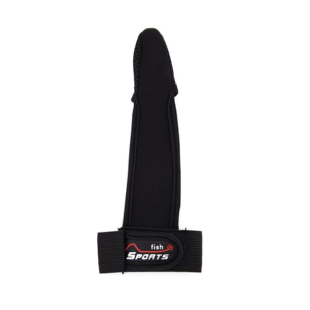 Guantes De Gym Guante de pesca de fundición con un dedo, Protector antideslizante para carpa, herramienta negra, 5 uds. Likrtyny Para estrenar