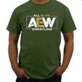 thumbnail image 1 of Camiseta negra para hombre con logotipo de Camisa de algodón All Wrestling marca de verano envío directo, 1 of 7