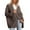 Khaki, variant on Cute Sweater Women Oversized Ribbed Knit Button Down Cardigan Solid V Neck Knitted 2025 Fall Outfits