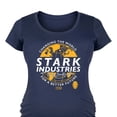 thumbnail image 3 of Marvel Iron Man - Stark Industries - Maternity Scoop Neck Graphic T-Shirt, 3 of 5