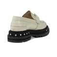 thumbnail image 5 of Free People Teagan Tassel Loafers for Women - Sleek Leather Upper - Lugged Platform Sole - Synthetic Outsole Antique Ivory EU 40 US Women's 10 M, 5 of 6