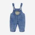 thumbnail image 2 of Otqutp Children Fall Leggings Children Toddler Kids Baby Boys Girls Denim Patchwork Overalls Suspender Pants Loose Casual Comfy Clothes (,6-12 Months), 2 of 8