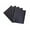 Black, variant on Hecnuo,5PC Hard Felt Pieces 9x12 White,3mm Colored Stiff Fabric for Sewing,for Crafting with Thick Colored Felt Sheet