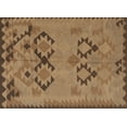 thumbnail image 1 of Ahgly Company Indoor Rectangle Contemporary Saddle Brown Southwestern Area Rugs, 6' x 9', 1 of 6