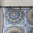 thumbnail image 3 of Gracie Mills Lilly 6 Piece Reversible Quilt Set Orange Floral Medallion GRACE-3084, 3 of 4