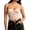 Khaki, variant on High Waist Shapewear For Seamless Torso Firm Compression Bodysuit,Color:White