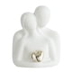 thumbnail image 1 of Estatua de pareja romántica de cerámica abstracta, figura de pareja enamorada para dormitorio, TV, mueble, estante del hogar, decoración, boda, San Valentín, aniversario, regalo, 1 of 8
