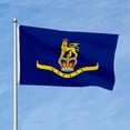 thumbnail image 2 of Aihccy Governor-General of Guyana 1966-1970 Flag with Brass Grommets Size - 3x5Ft, 2 of 3