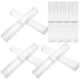 thumbnail image 4 of Transparent Pencil Case 10Pcs Rectangular Storage For School Supplies Home Organization, 4 of 5