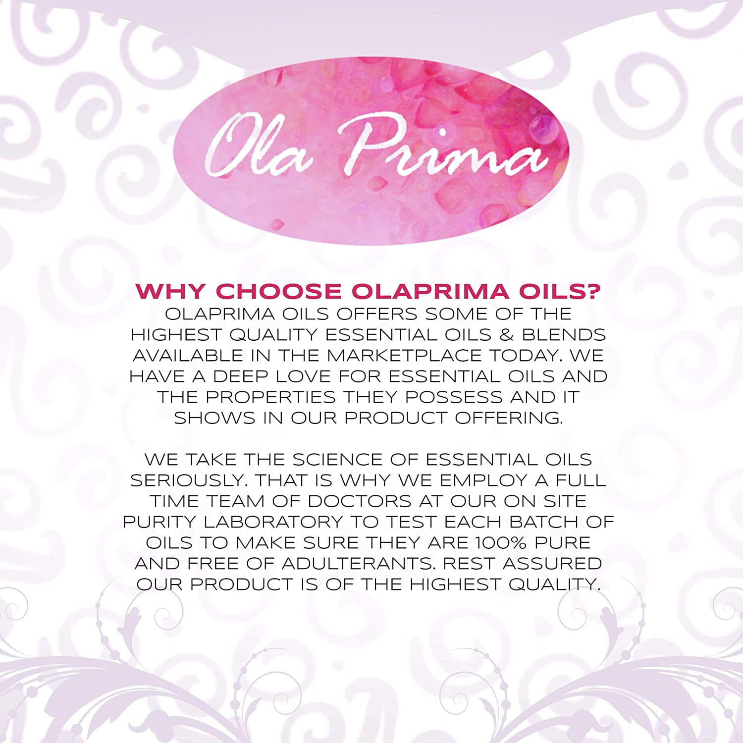 Ola Prima Orange Essential Oil, 16 fl oz