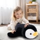 thumbnail image 2 of Almohada corporal de peluche ponderado Pingüino Niuniu Daddy 24" 2.5 kg, 2 of 8