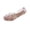 Red, variant on Women's Beach Jelly Shoes Slip On Crystal Hollow Out Ballet Flats No Slip Cute Causal Comfortable Walking Shoes (Red 39)